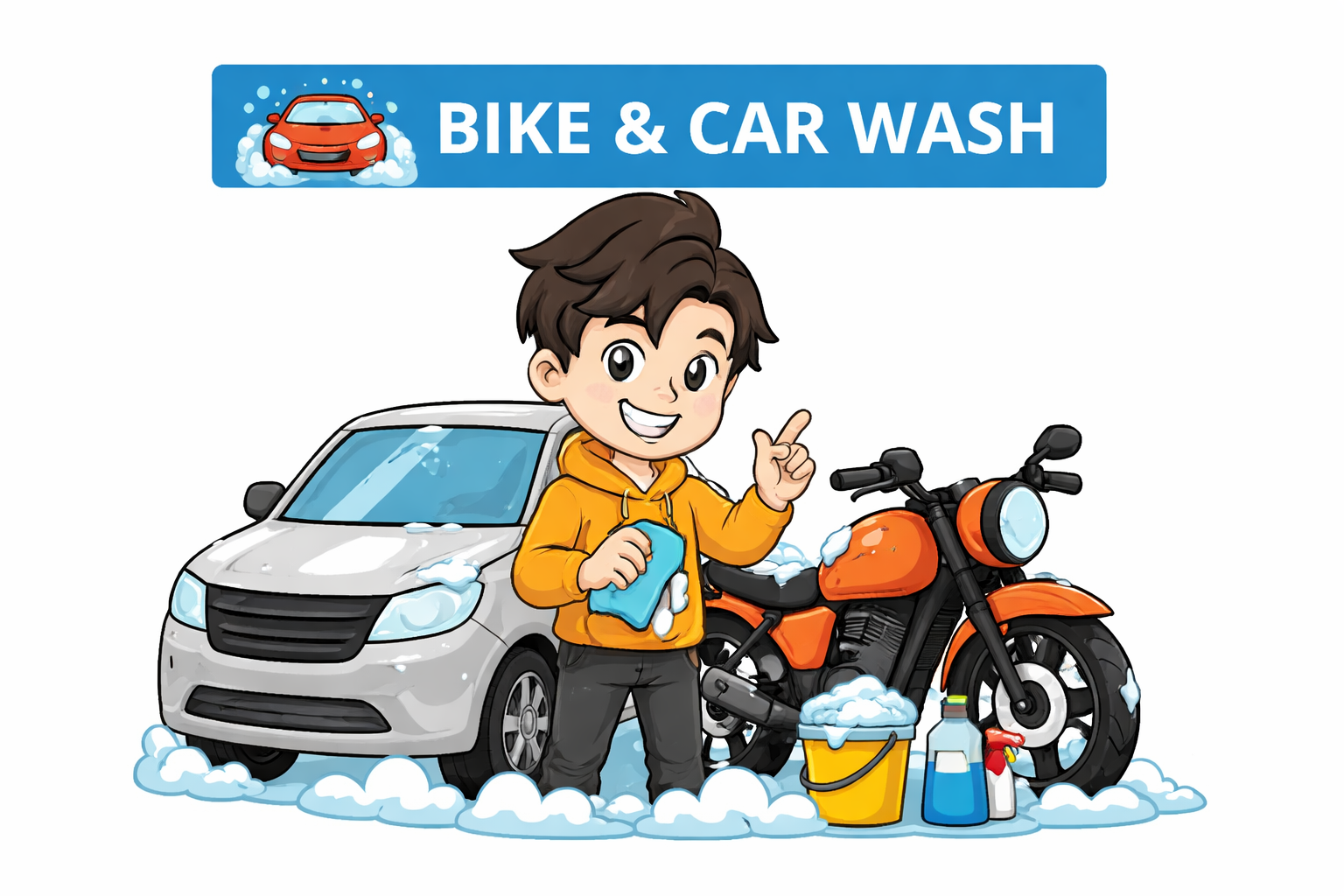 Car & Bike Washing