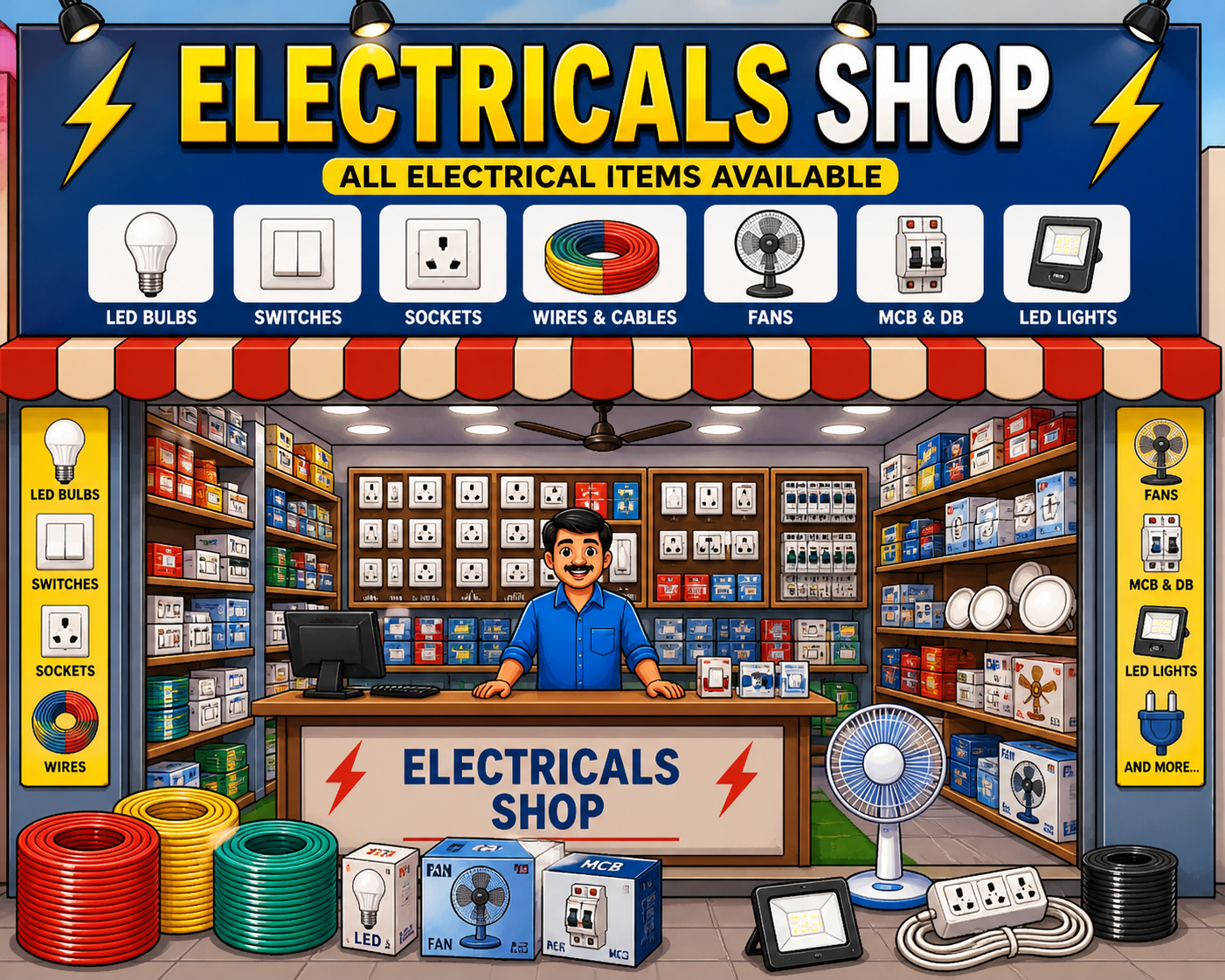 Electricals' Shops