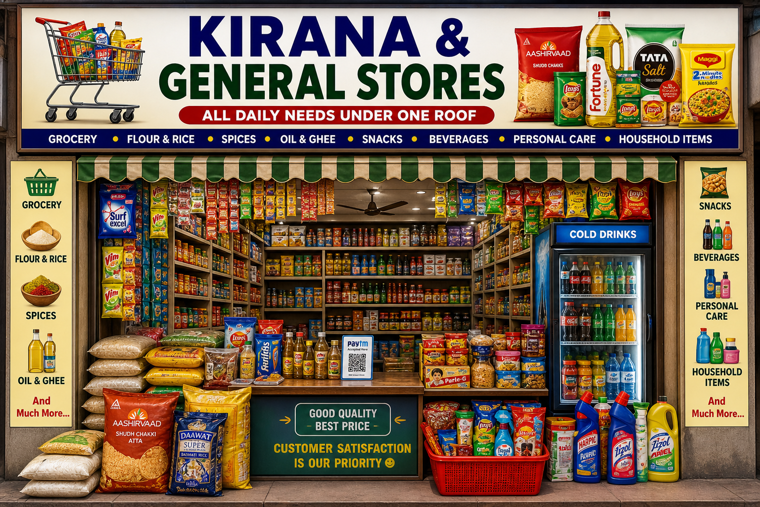 Kirana & General Stores